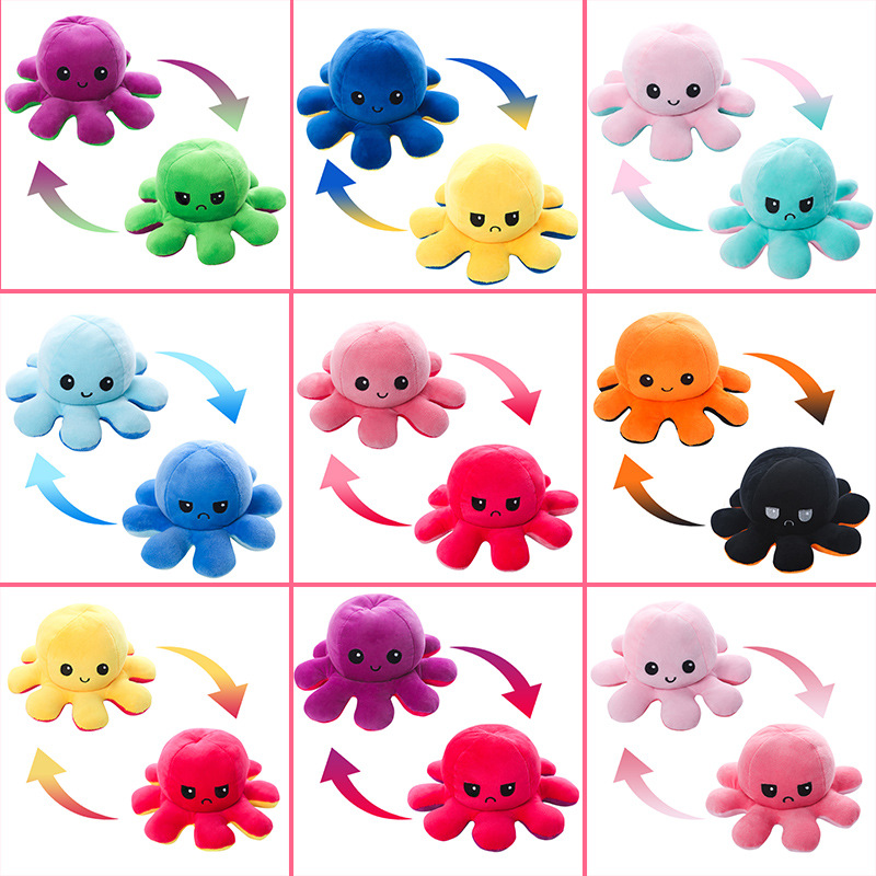 Factory Wholesale Octopus Doll Small Pendant Octopus Octopus Doll Plush Toy Children's Gift