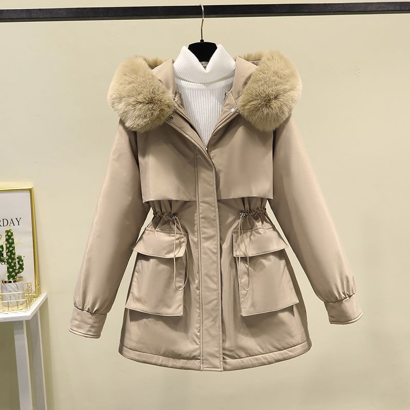 一衣三穿可拆卸派克服女活里活面棉服2025新款棉衣棉袄冬季外套厚