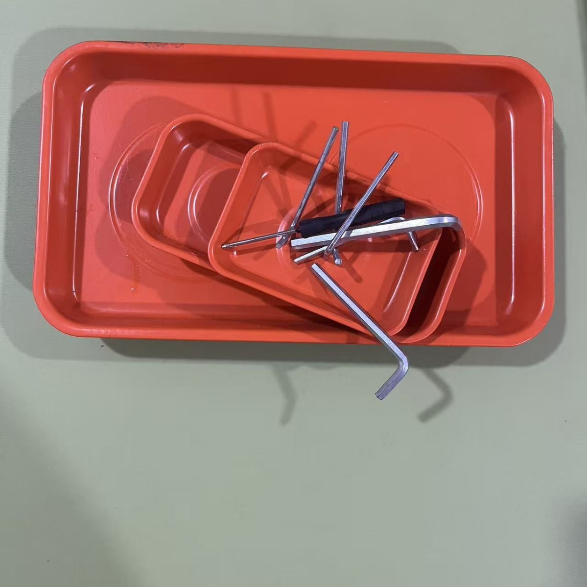 磁性汽修机修零配件磁力收纳碗不锈钢收纳盒工具强磁金属托盘磁吸