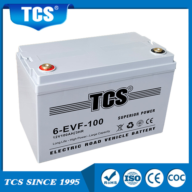 Battery Tcs 6-evf-100 12V Sightseeing Car Power Valve-Controlled Washing Machine New Energy Battery