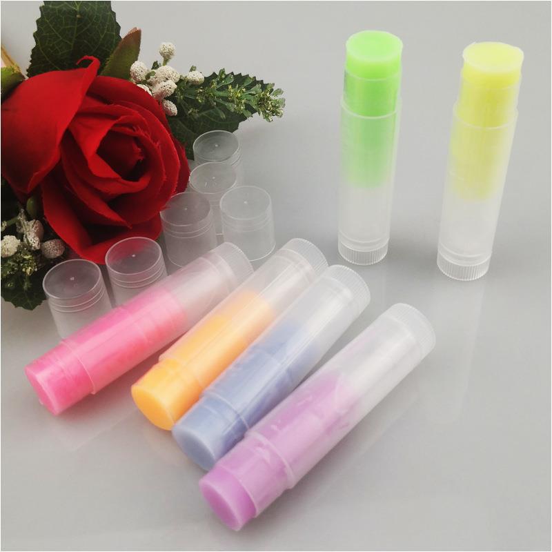 Cross-Border Luminous Lip Balm Logo-Free Transparent 6-Color Luminous Lipstick Lip Balm Fluorescent Green Lipstick 4G