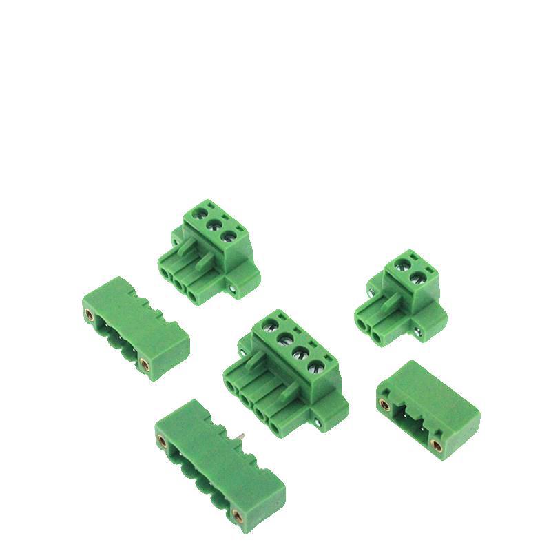 05-2/3/4/5/6/7/8/10 直脚 插拔式接线端子排带固定耳