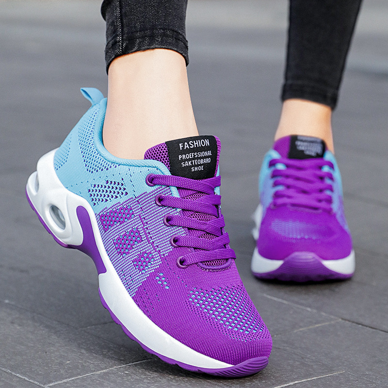 Women's Shoes 2023 Autumn New Foreign Trade Women's Shoes plus Size Running Shoes Air Cushion Shoes Shoes Casual Sneaker Women