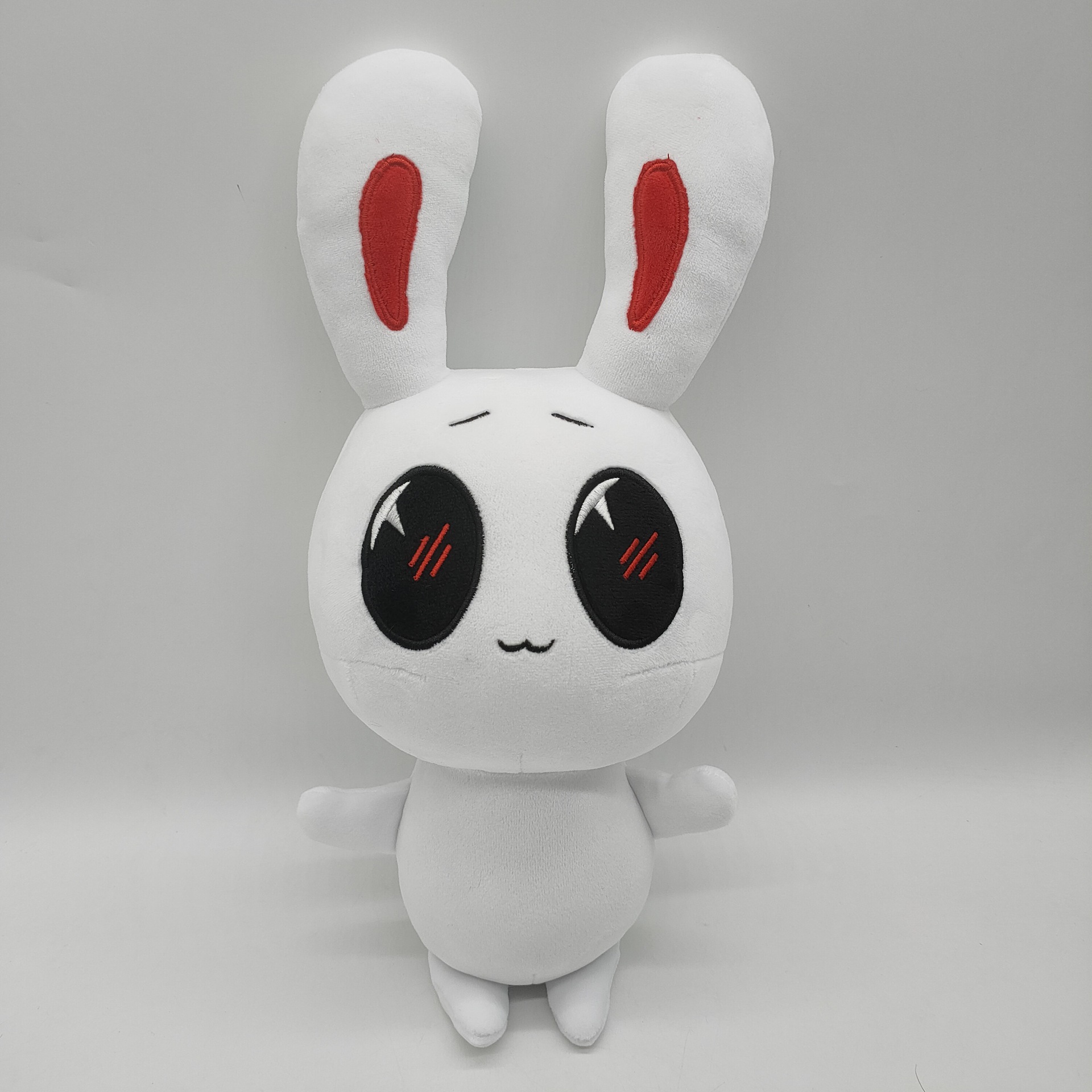 跨境新品iscream 白色大眼兔 公仔 毛绒玩具 玩偶 厂家
