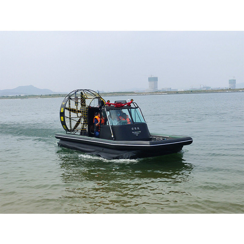 水域空气动力船消防救援设备应急救援气垫船水陆两栖气垫船冲锋舟