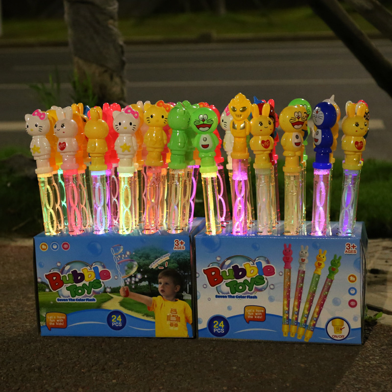 Bubble Stick Toy Stall Supply Night Market Hot Selling Luminous Toy Stall Hot Selling Children‘s Gifts