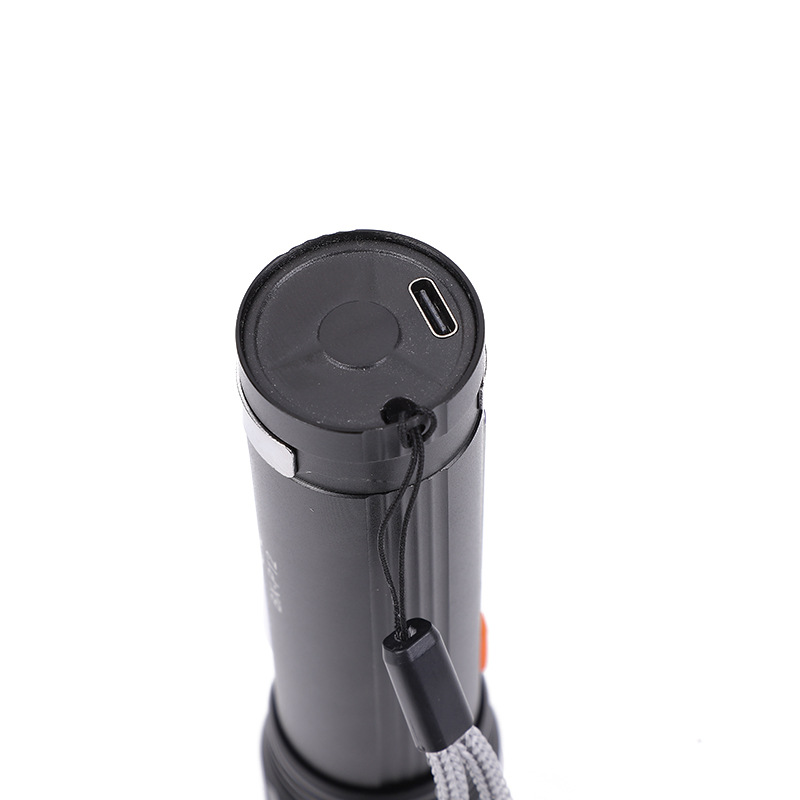 New Outdoor Flashlight Multi-Functional Waterproof Long Endurance Portable Aluminum Alloy Drop-Resistant Flashlight