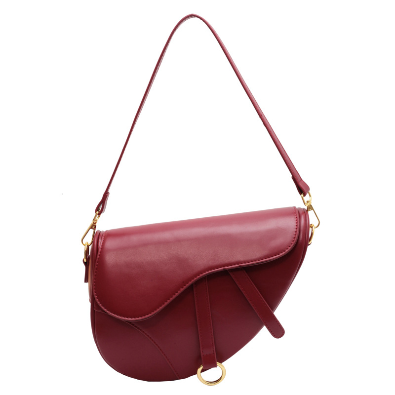 Women's Bag 2022 Autumn New European and American Retro Mini Saddle Bag Western Style Women's Niche Messenger Bag Lipstick Pack