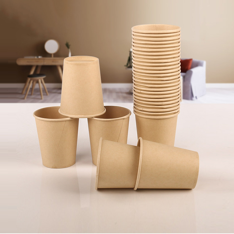 w1tr一次性杯子加厚100只商务居家用喝水咖啡纸杯水杯竹纤维-阿里巴巴