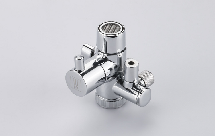 希库分流器适用于安利净水器分水器分流器阀水管龙头安装配件