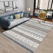 跨境波西米亚地毯客厅简约现代沙发茶几地垫摩洛哥房间卧室床边毯