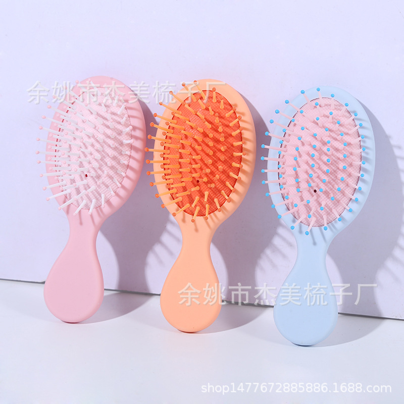 Manufacturers Supply Multi-Color Optional Mini Small Sized Tangle Teezer Airbag Comb Portable Wet and Dry Kids' Comb