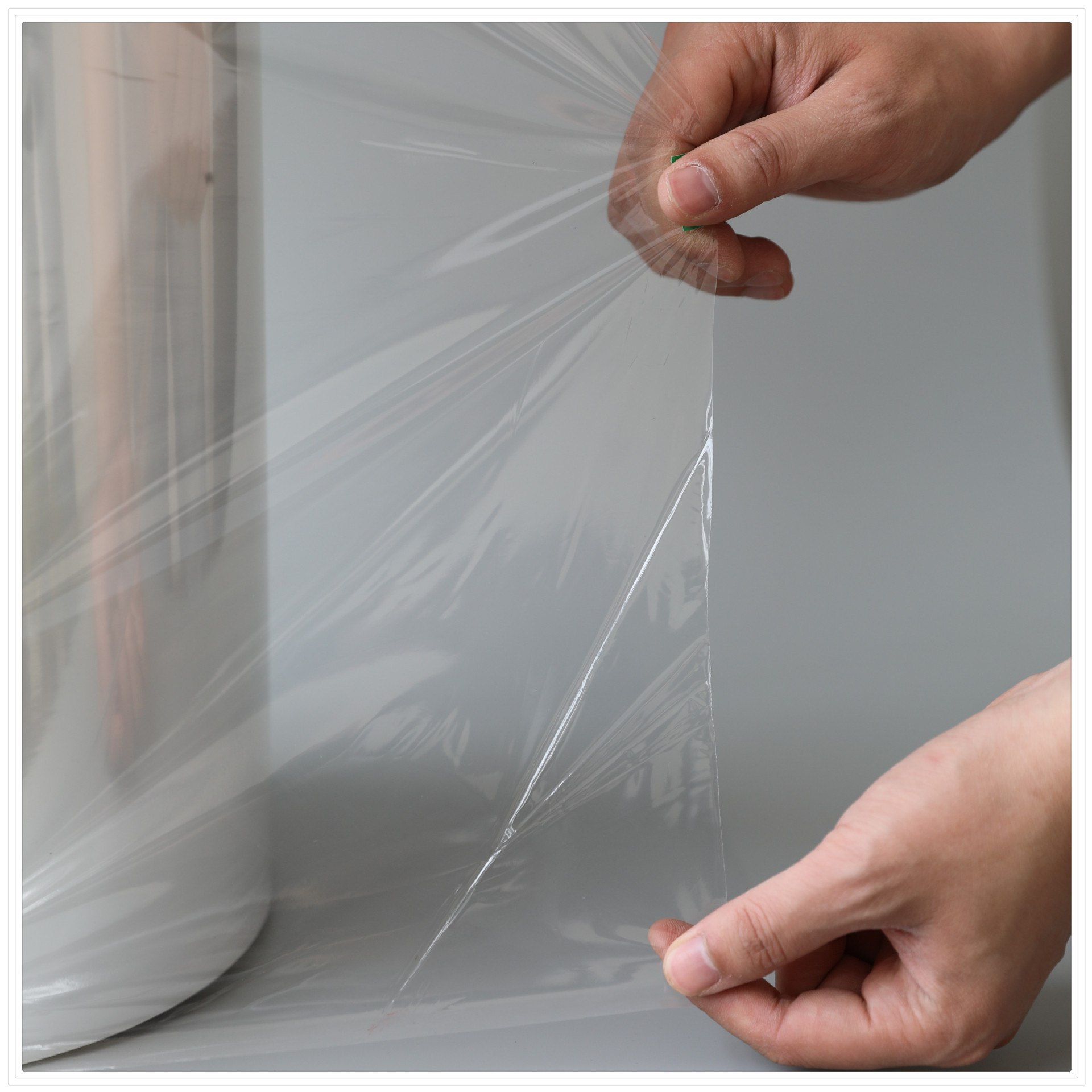 工厂直供透明打包缠绕膜 农用pe拉伸缠绕膜 高拉力塑料打包膜