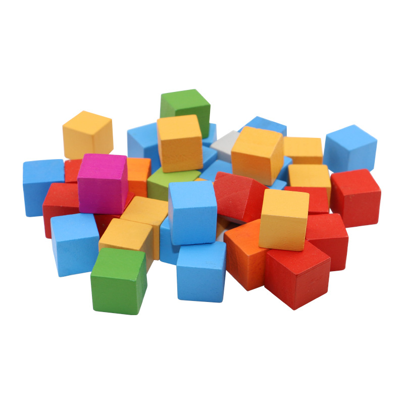 2成交5000个方块积木玩具 儿童数字插块 男女孩diy方块拼图益智启蒙