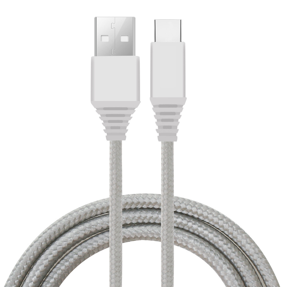 Woven Fast Charge Data Cable for Apple Android Type-c Bold Data Cable Mobile Phone Universal 20W Fast Charge Line