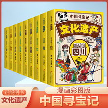 中国寻宝记文化遗产漫画彩图版全套9册小学生课外书