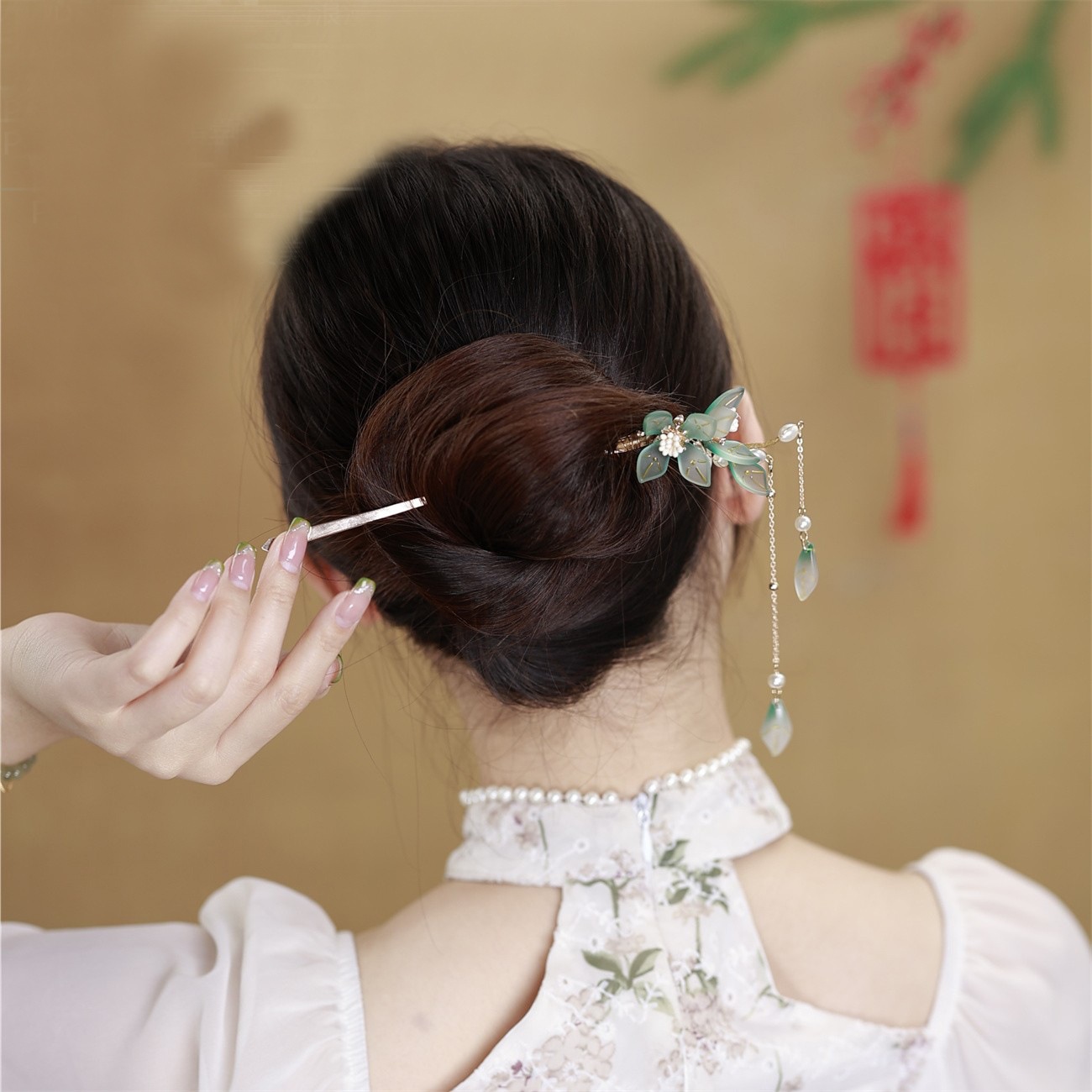 古风头饰发簪步摇簪子女流苏中式复古配旗袍盘发古装汉服发饰配饰