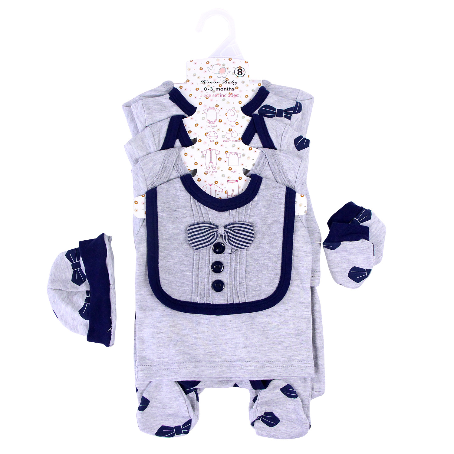 Boys' and Girls' Spring and Autumn Short Sleeve-Year-Old Two-Piece Suit Little Children's Clothes Baby Clothes European and American Foreign Trade Baby Clothing