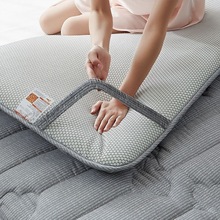 chA类全棉床垫软垫双人加厚床褥大豆纤维席梦思保护垫子家用