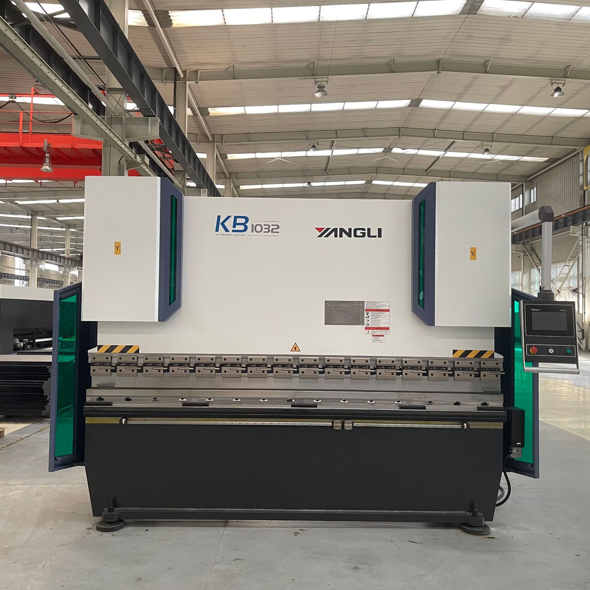 扬力kb1032电液伺服数控折弯机 机械补偿 伺服主电机 100吨3.2米