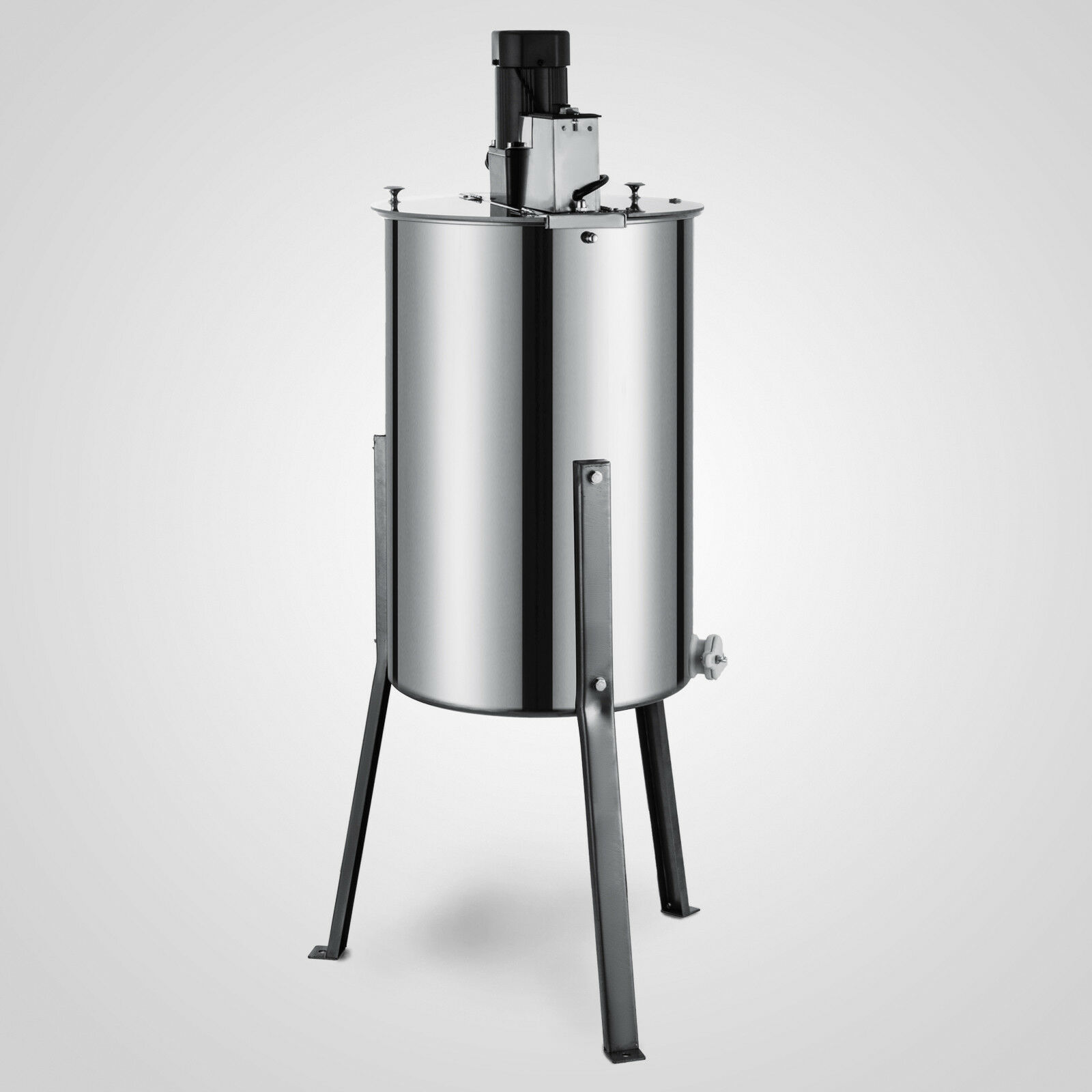 新款120w电动摇蜜机2箱型框架摇蜜机蜂蜜提取器设备不锈钢摇蜜机