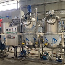 河南凯创精炼生产线 棕榈油大豆油精炼设备自动食用油炼油机配件