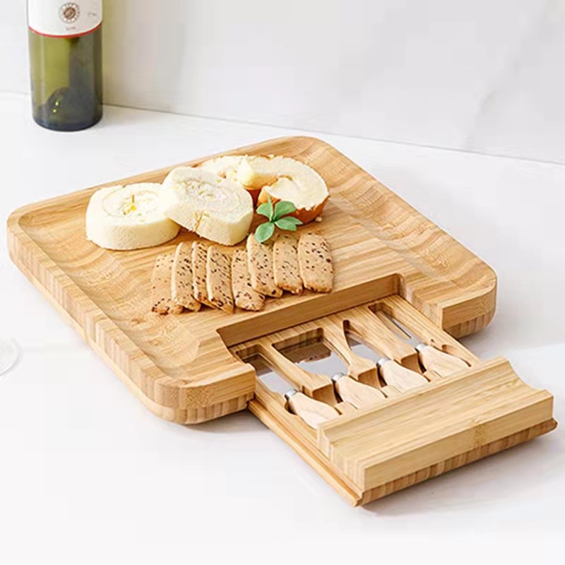 Wholesale Creative Cheese Plate Suit Western Food/Steak Tableware Cake Plate European Knife and Fork Suit Fruit Tray Size