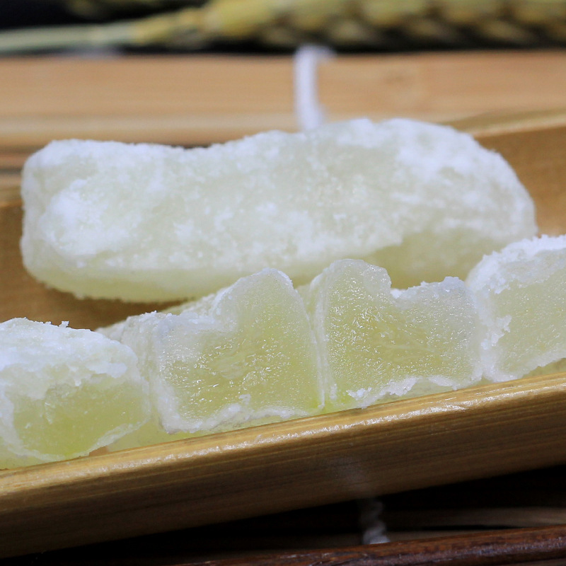 冬瓜糖老式传统蜜饯冰糖冬东瓜条糖丁蔬果8090怀旧零食水果干