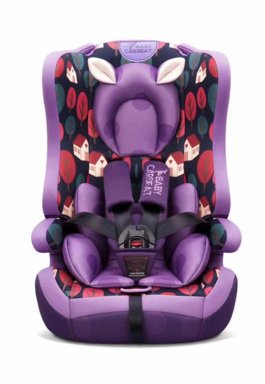 贝贝卡西bbc-513 汽车儿童安全座椅9个月-12岁 宝宝车载采源宝