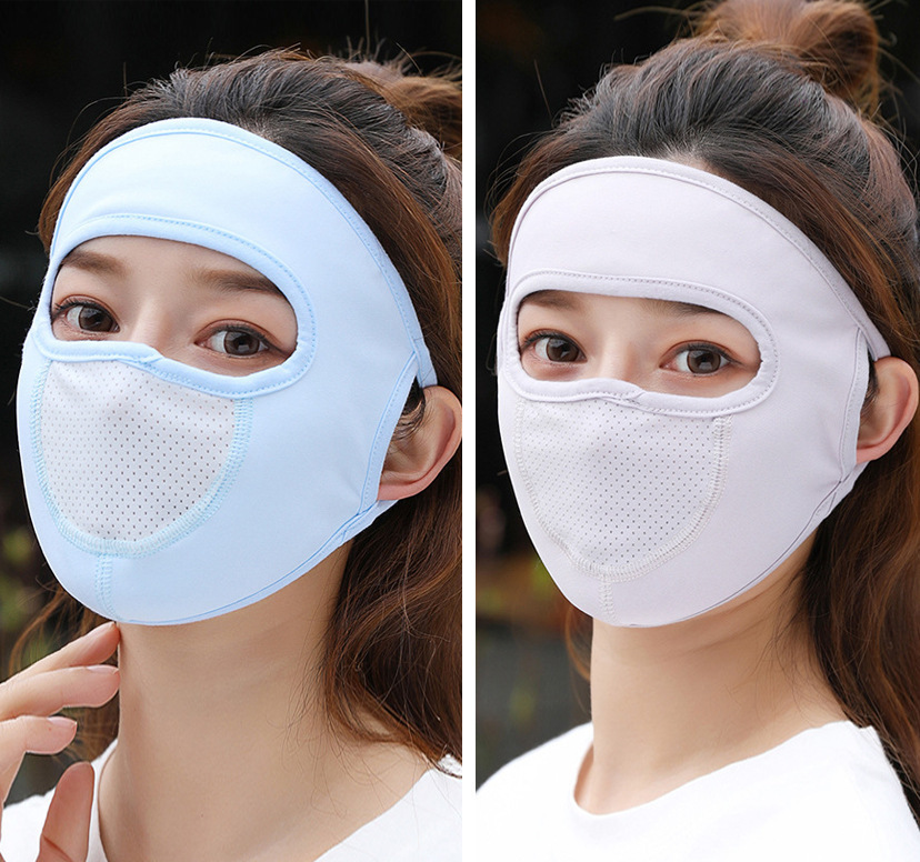 New Ice Silk Sun Mask