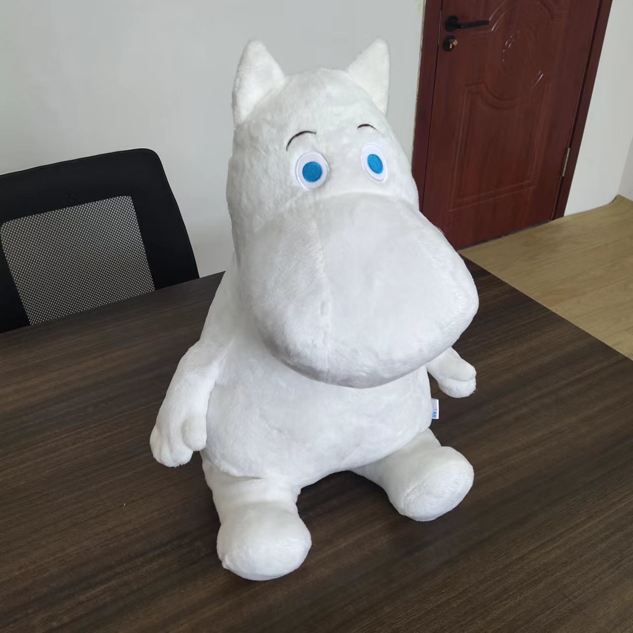 厂家批发现货毛绒玩具 姆明河马公仔嘭嘭毛巾绒柔软陪睡玩偶