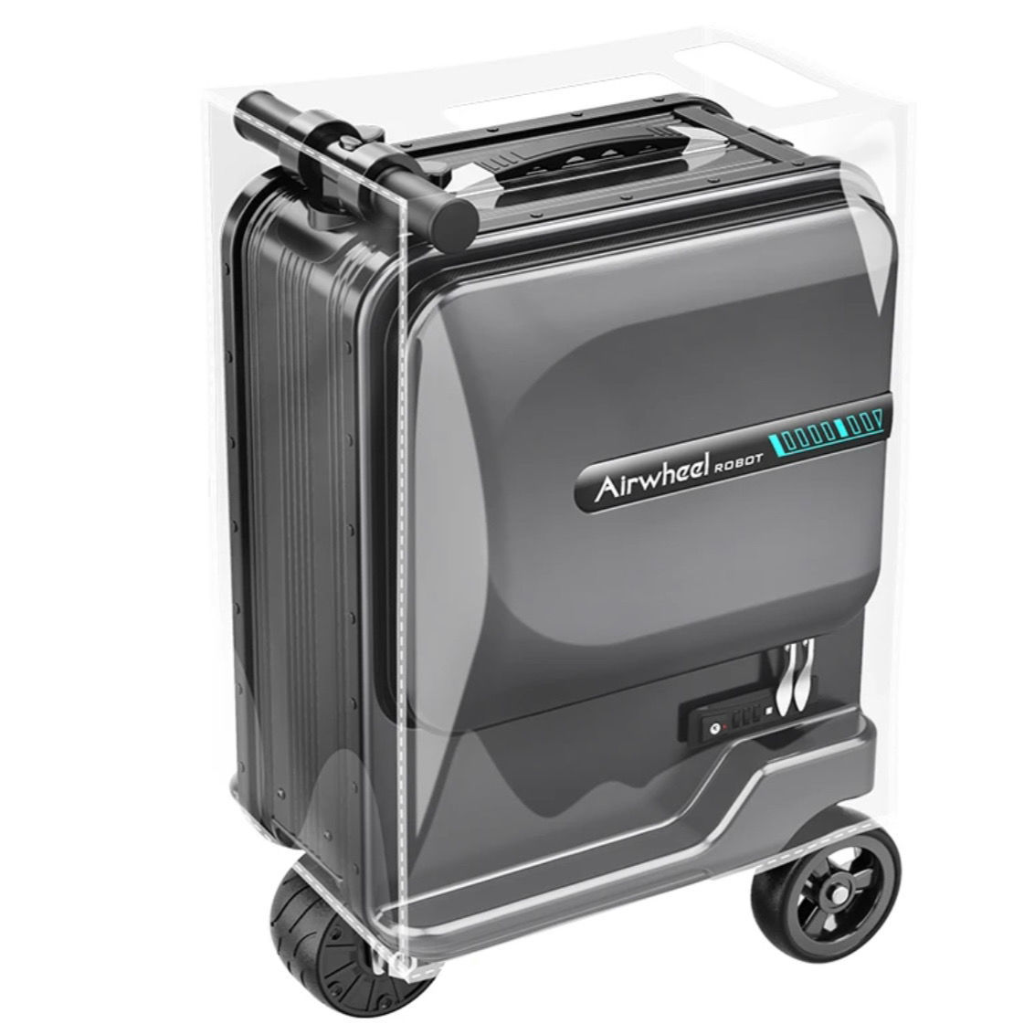 爱尔威se3minit电动行李箱女骑行代步登机旅行箱20寸智能拉杆箱