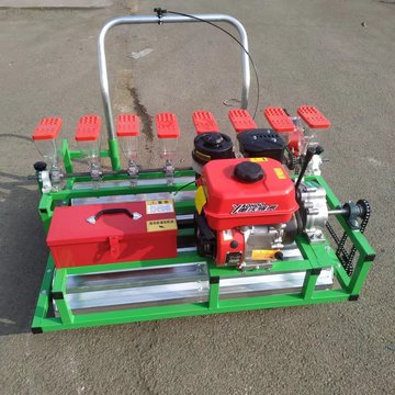 传统连轴款蔬菜播种机 汽油款18行油菜精播机 免间苗精量播种机