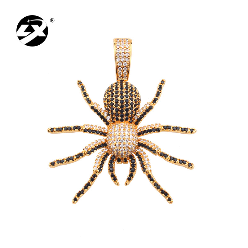 黄金蜘蛛吊坠