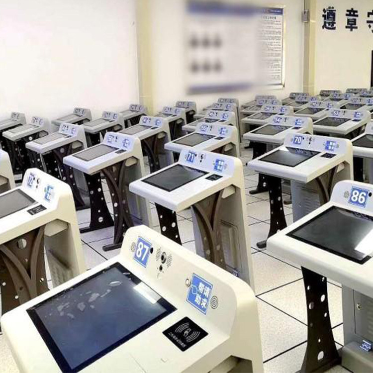 恩腾驾校考试一体机科目一科目四考试预约电脑考试触控桌答题机