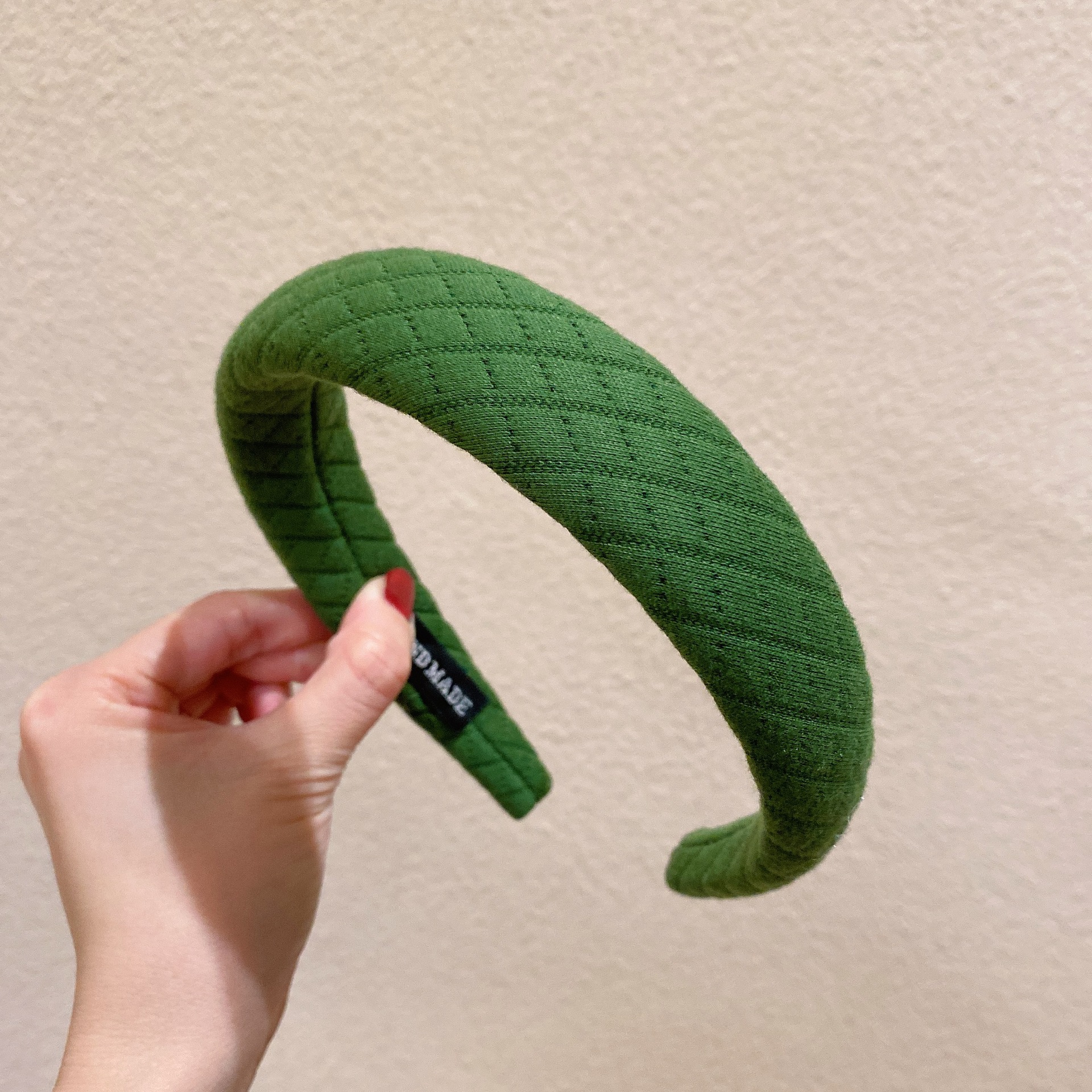 早春高级感绿色系发箍女气质网红发捆简约压发头箍高颅顶发卡头饰