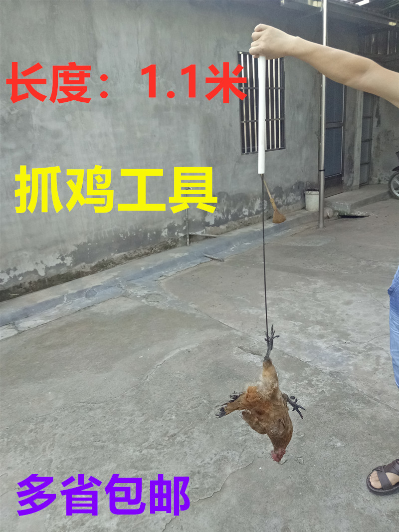 抓鸡脚工具勾子抓鸡工具户外钩子捉鸡工具捕鸡鸡舍养殖场