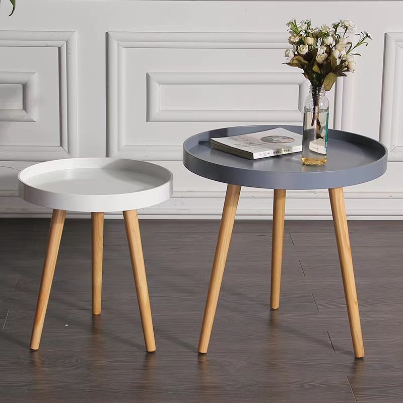 Nordic Coffee Table Modern Minimalist Creative Small Table Living Room Home Corner Table Small Apartment Sofa Balcony Bedside Side Table