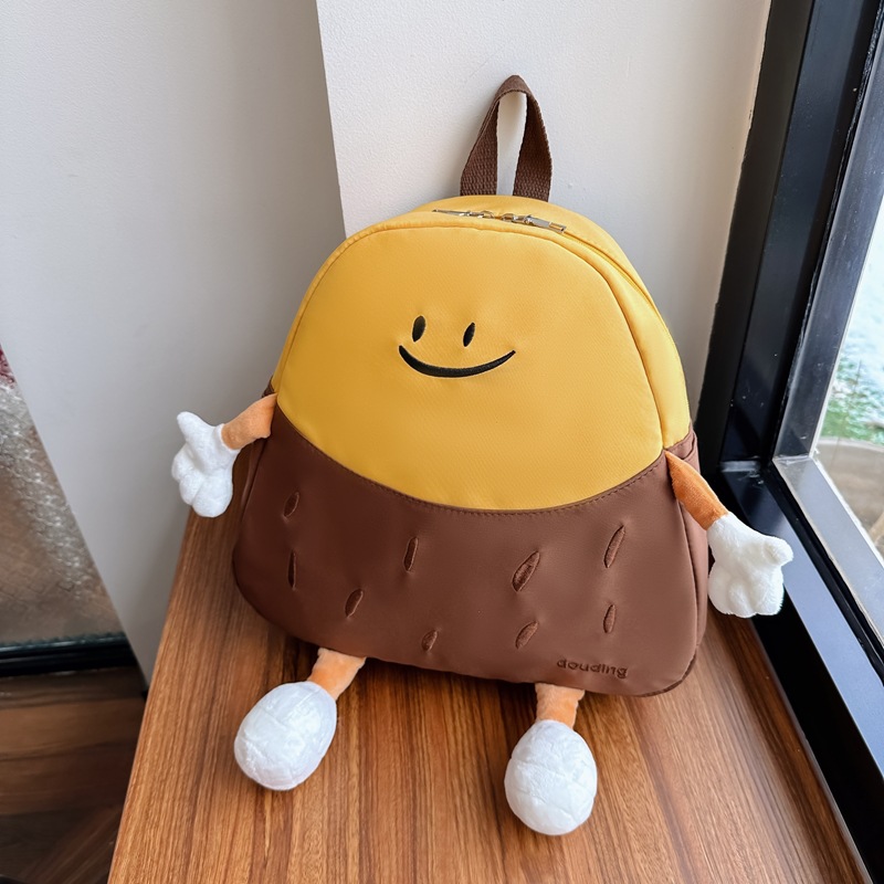 幼儿园宝宝卡通书包可爱男女孩红薯造型背包新款儿童岁双肩包