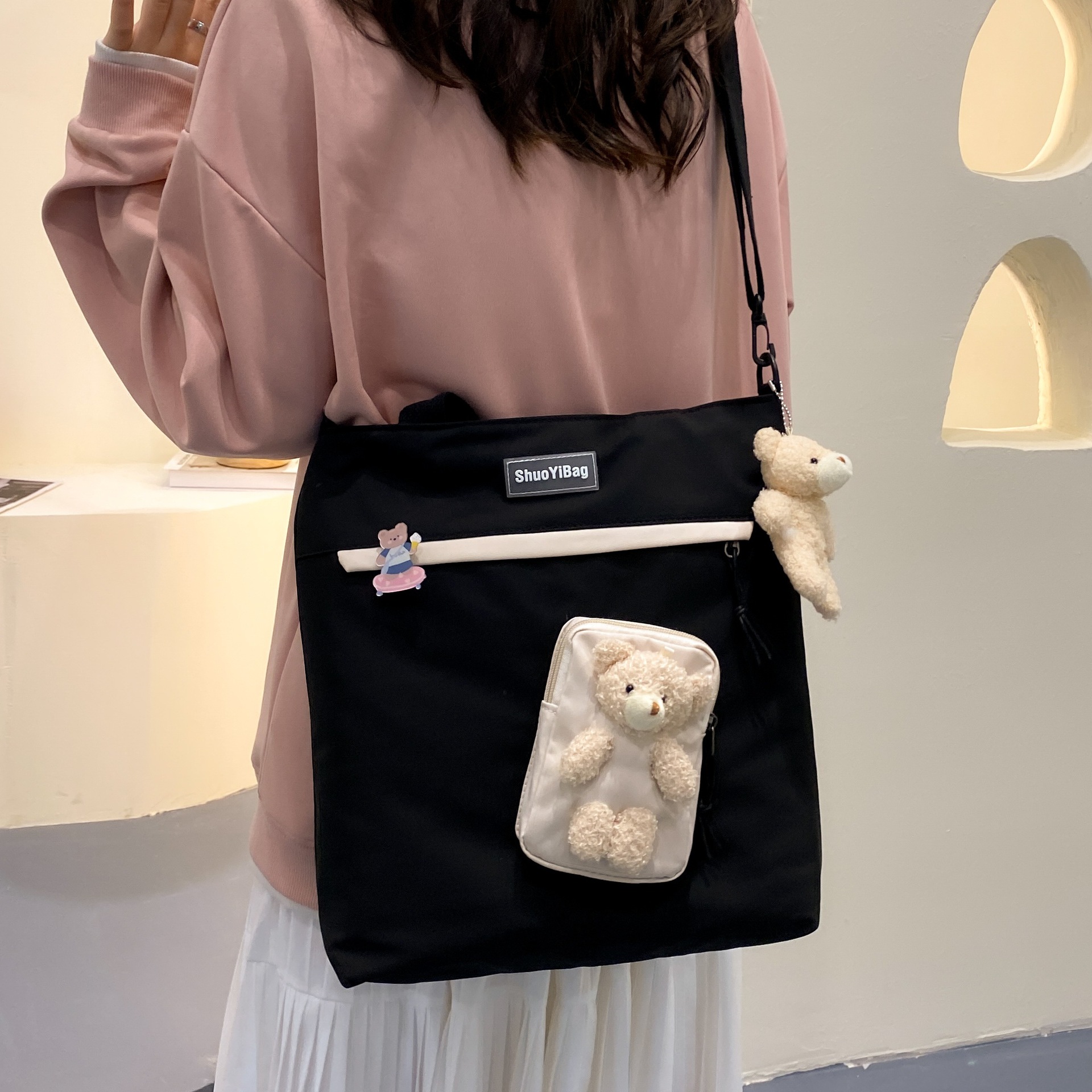 单肩休闲包学生包