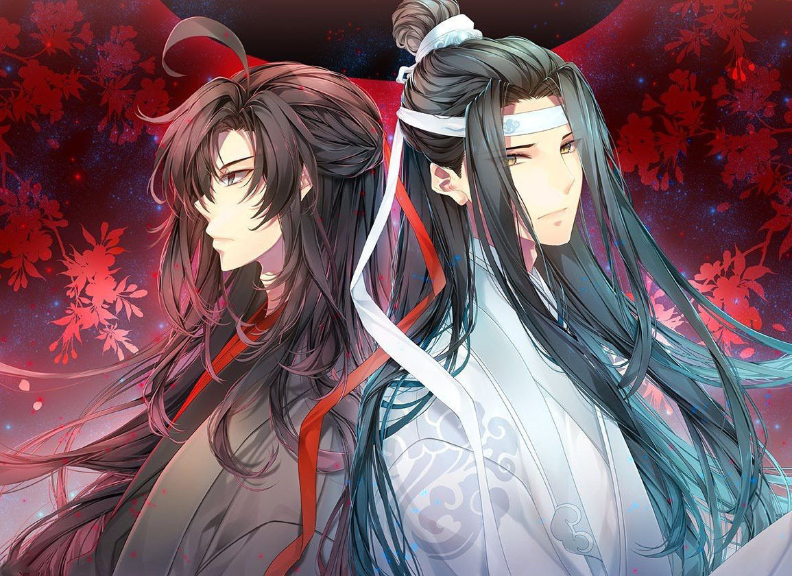 0成交7个天官赐福魔道古装树下情侣男女拥抱人物钻石画￥17.