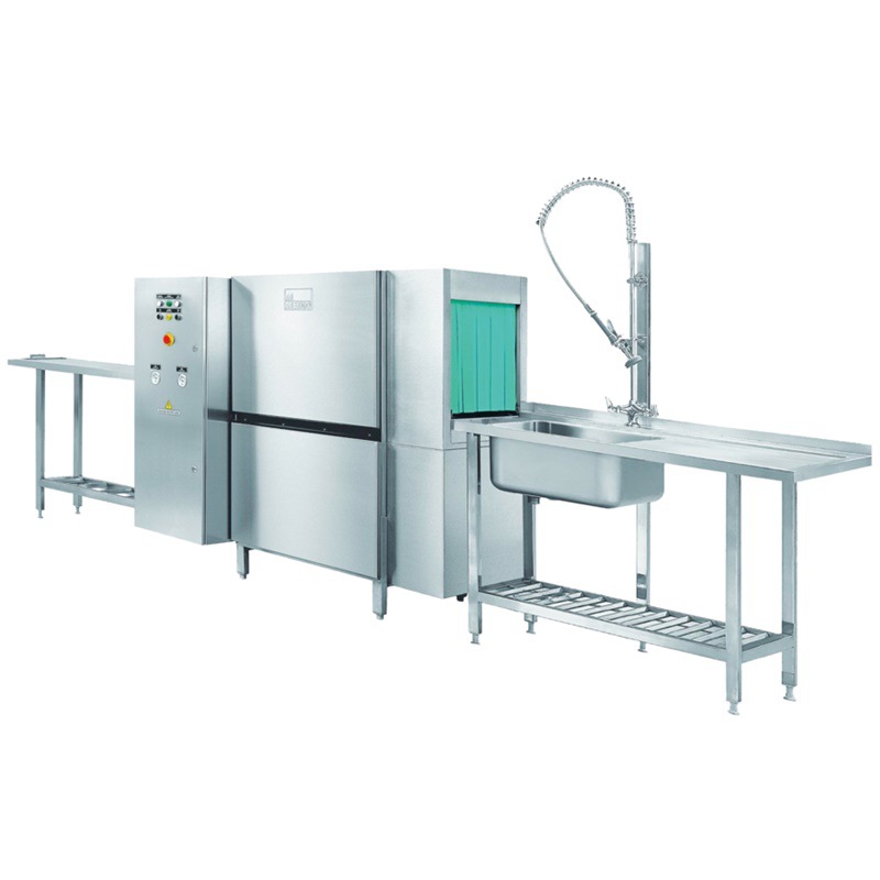 迈科洗碗机德国meiko大型洗杯洗盘机台下提拉型篮传式商用洗碗机