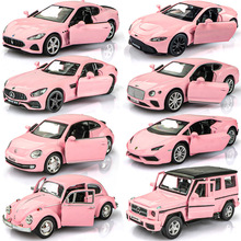 Pink Color Family Gifts For Daughter RMZ city 5 Inch 1:36 Al