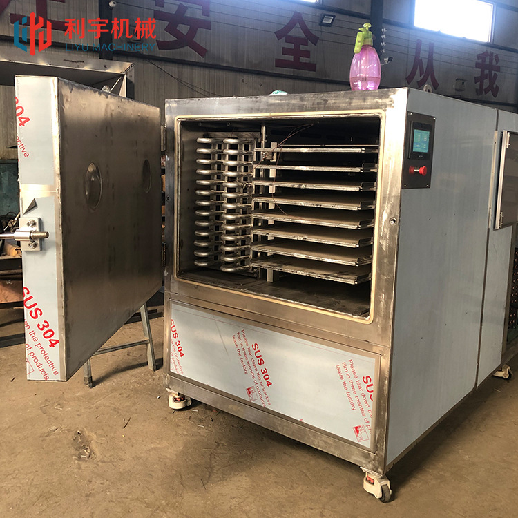 ly食用菌大型真空冻干机 松茸真空冷冻干燥设备 食品冻干仓干燥机