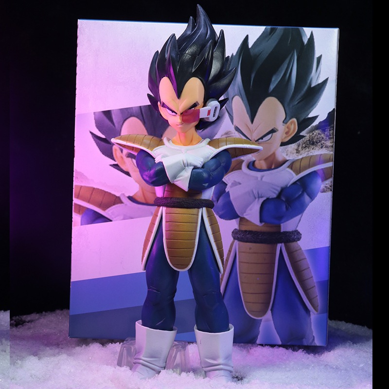 达尔七龙珠ex超决战地球二地球套贝吉塔手办模型探测器摆件盒装