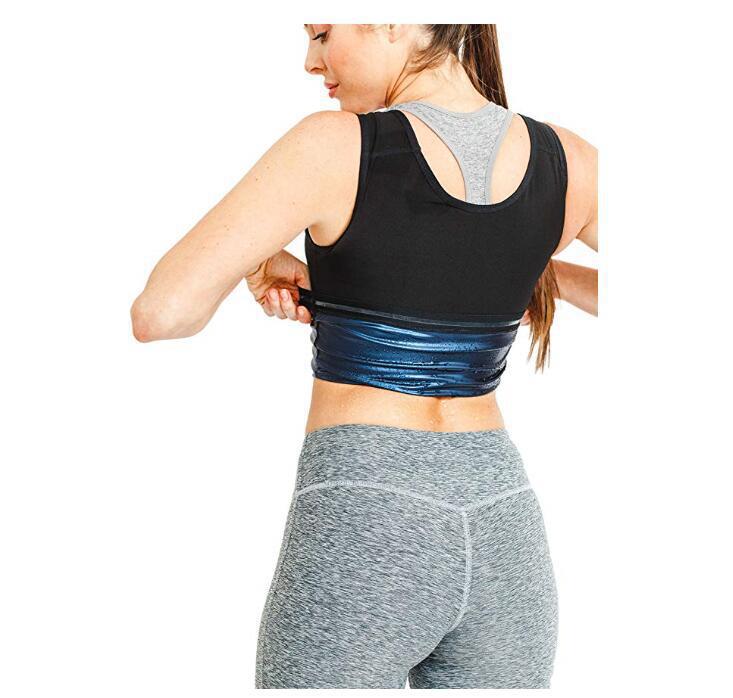 Amazon Men's and Women's Corset Violent Sweat Suit Belly Contracting Fitness Violently Sweat Vest Running Sports Yoga Violently Sweat Clothes