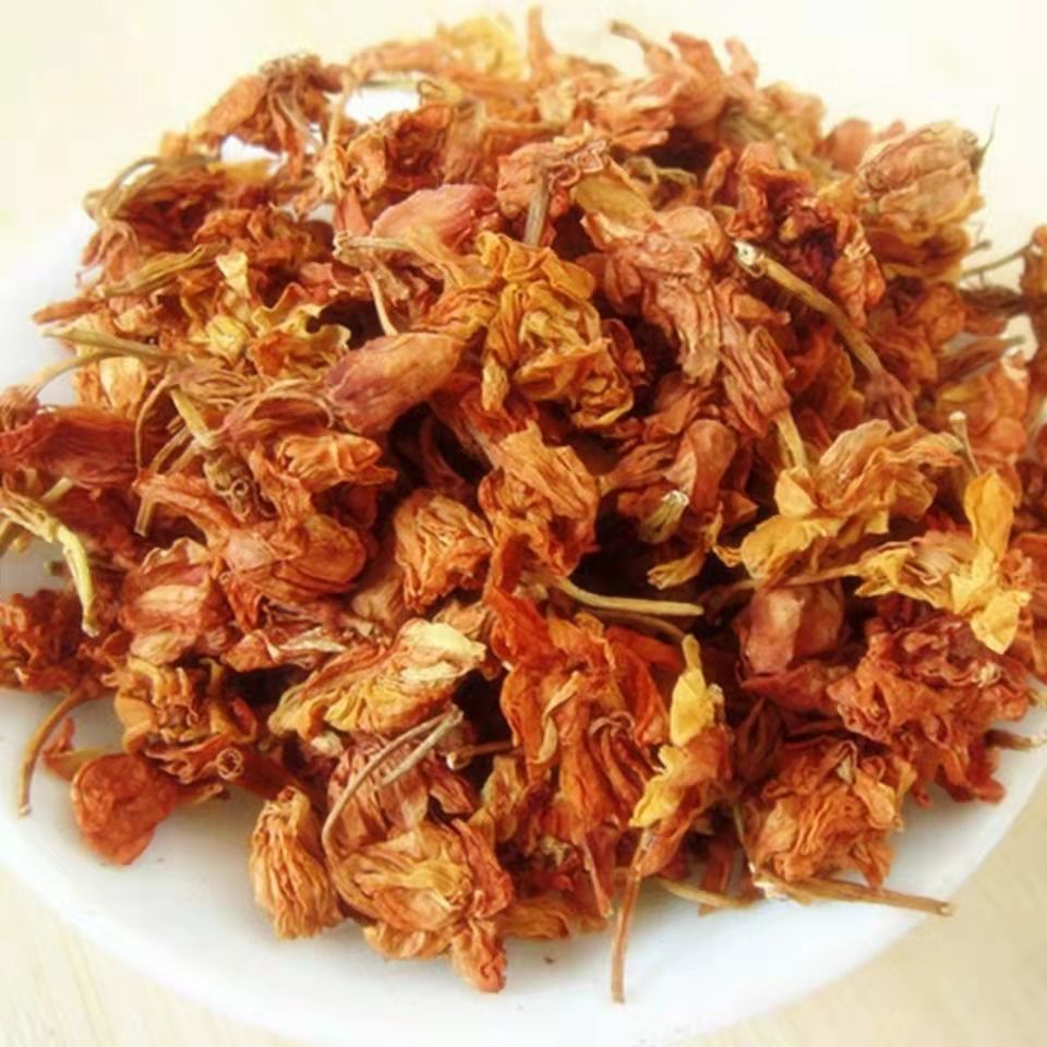 罗汉果花茶 罗汉果茶 红茉莉花益寿茶 红茉莉花干包邮罗汉果茶叶