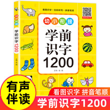 识字书幼儿识字学前1200字看图象形识字启蒙宝宝儿童幼