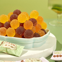 小牛顿润滋酸软糖果汁糖 酒店招待糖金桔柠檬胖大海糖果批发