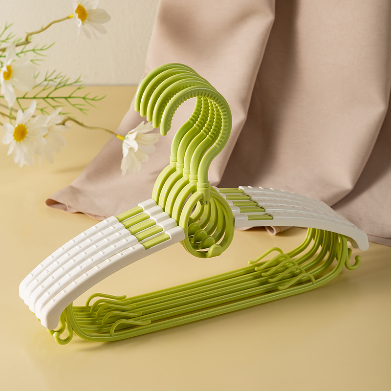 Plastic Children's Hanger Children's Clothing Store Newborn Baby Clothes Hanger Baby Cloth Rack Clothes Drying